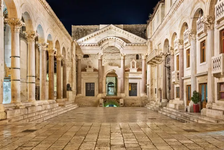 Palais de Dioclétien à Split